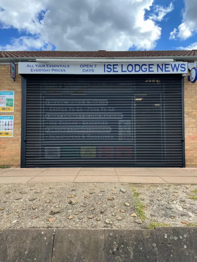 Perforated roller shutter installed for Ise Lodge News
