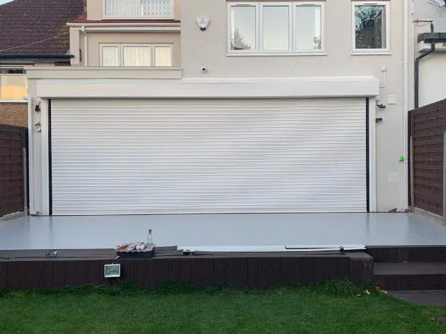 Roller shutter installation by Range Shop Fronts