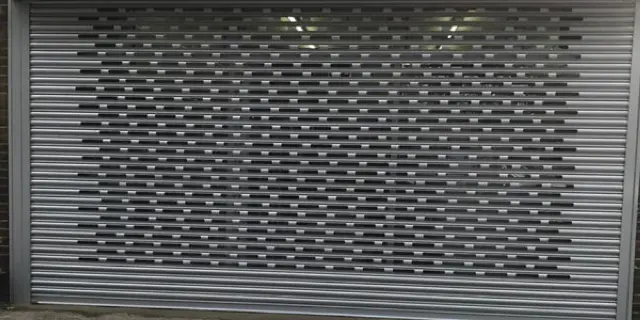Roller shutter installation by Range Shop Fronts
