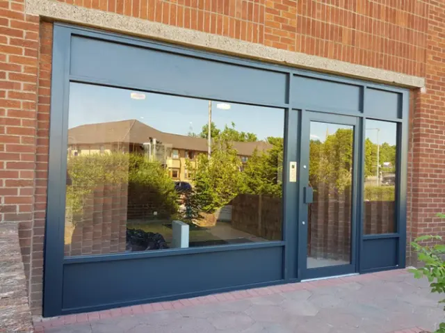 Shopfront installation by Range Shop Fronts